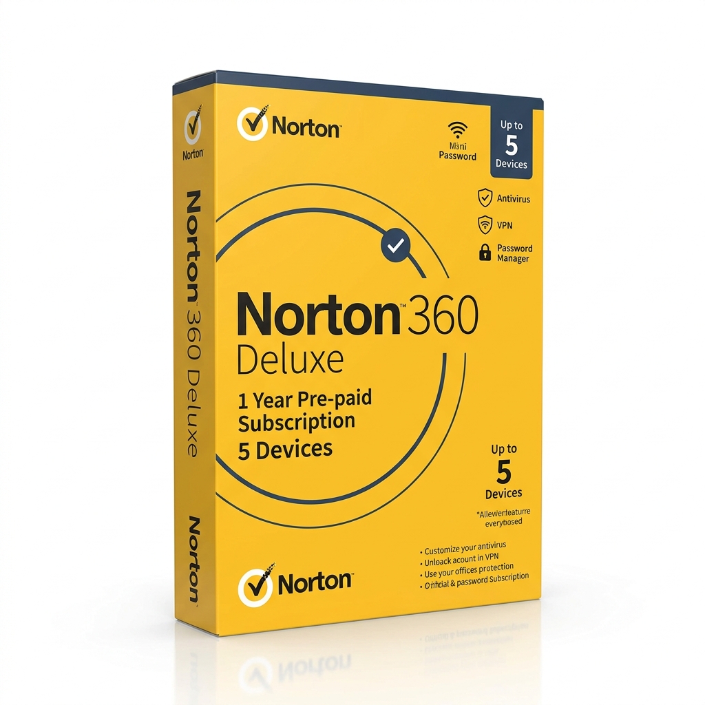 Norton 360 Deluxe Box